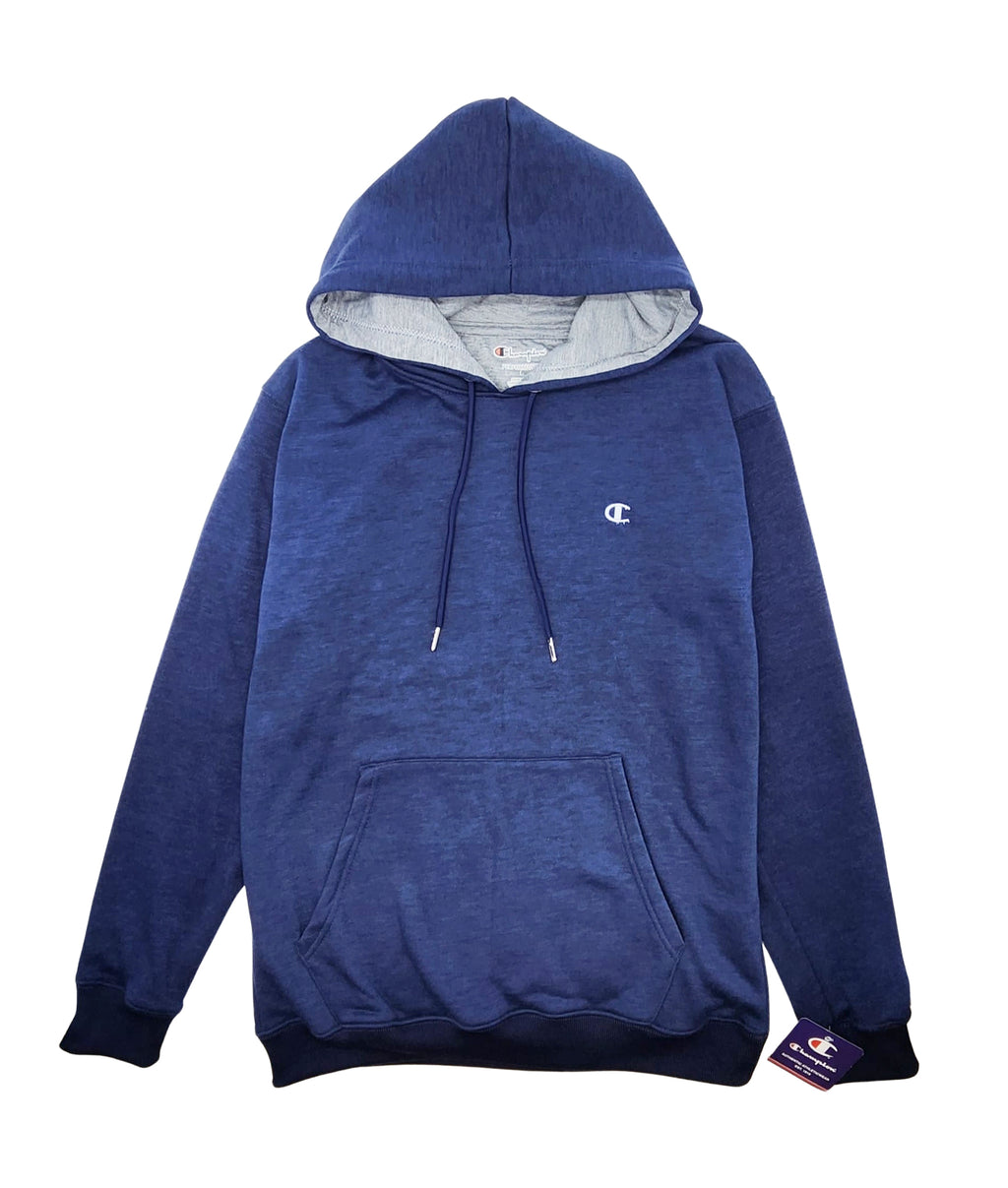 CHAMPION CORE LOGO HOODIE (NAVY)