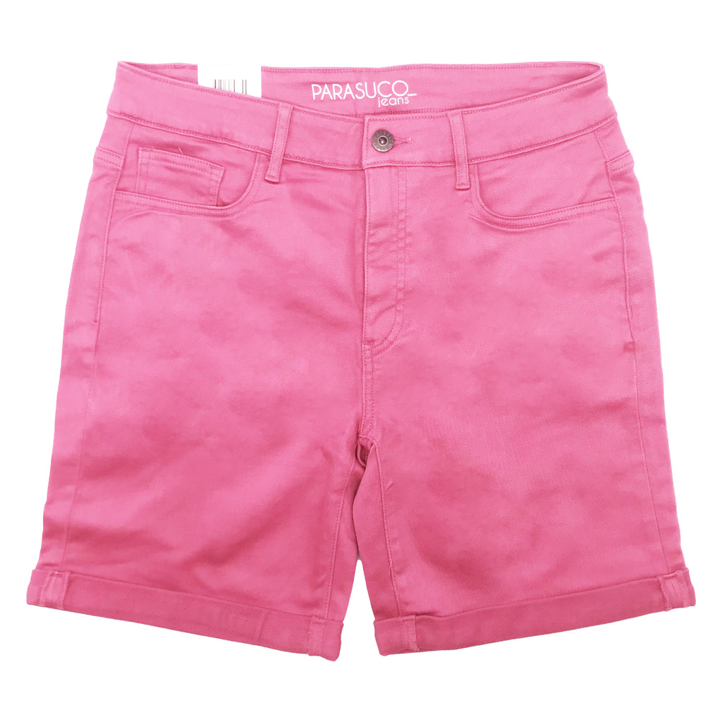 WOMEN PARASUCO STRETCH DENIM SHORTS