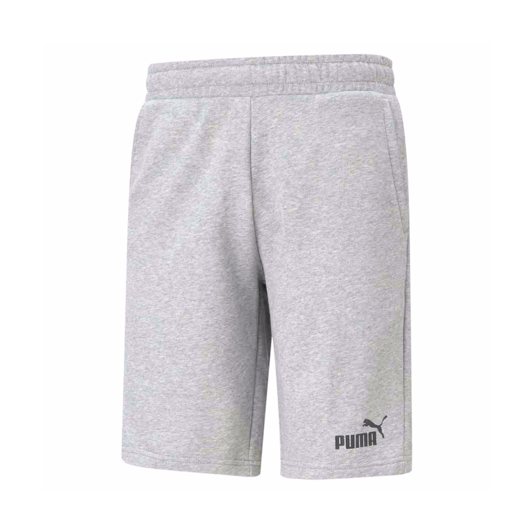 PUMA MEN'S ESSENTIALS GREY SHORTS