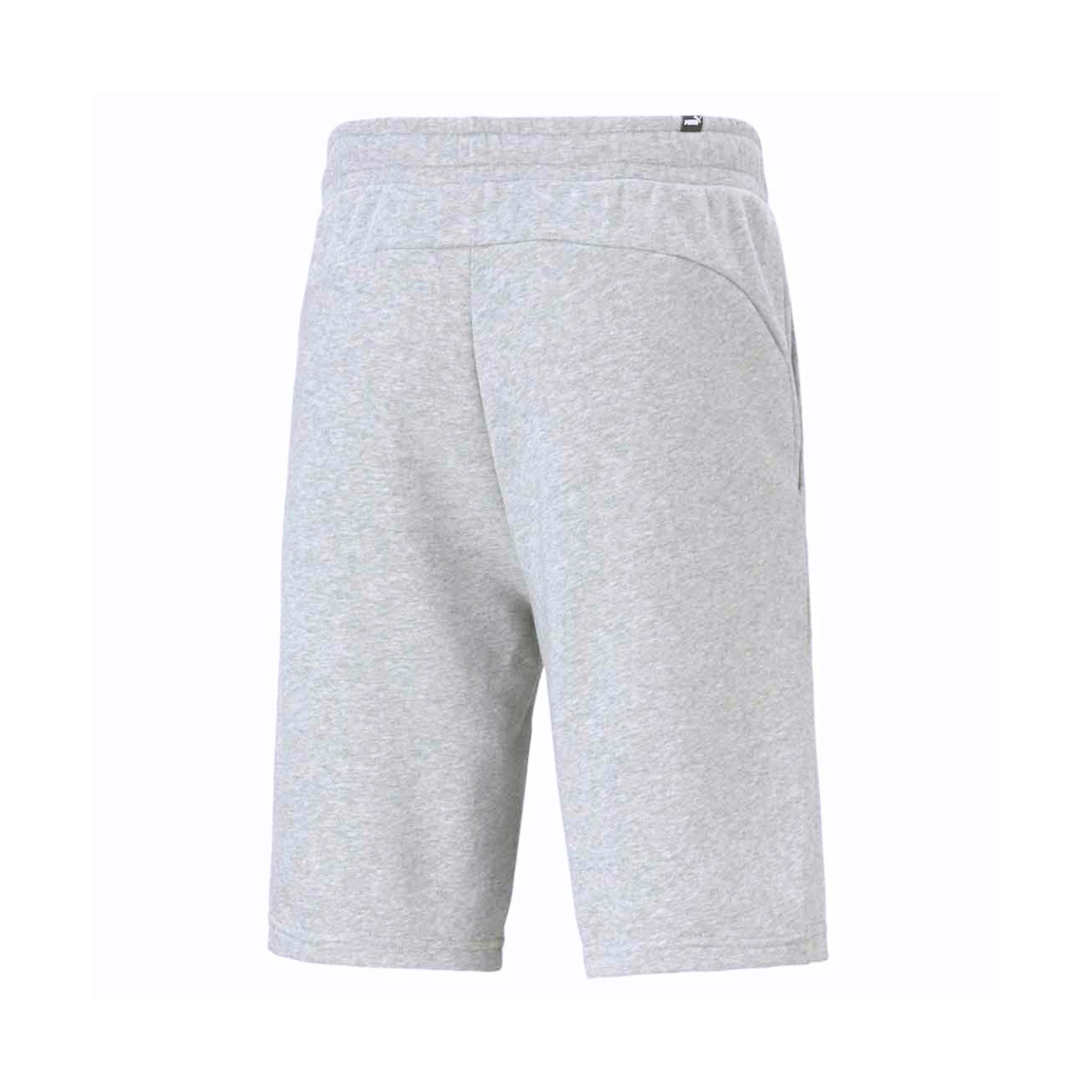 PUMA MEN'S ESSENTIALS GREY SHORTS