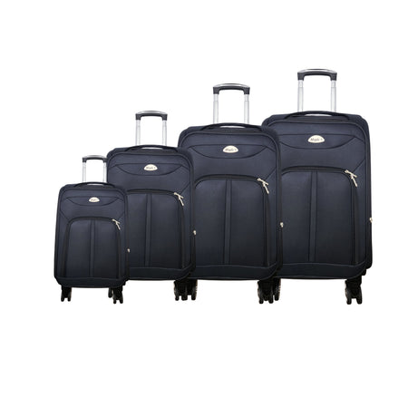 MAPLE+ SOFT COVER LUGGAGES (BLACK)