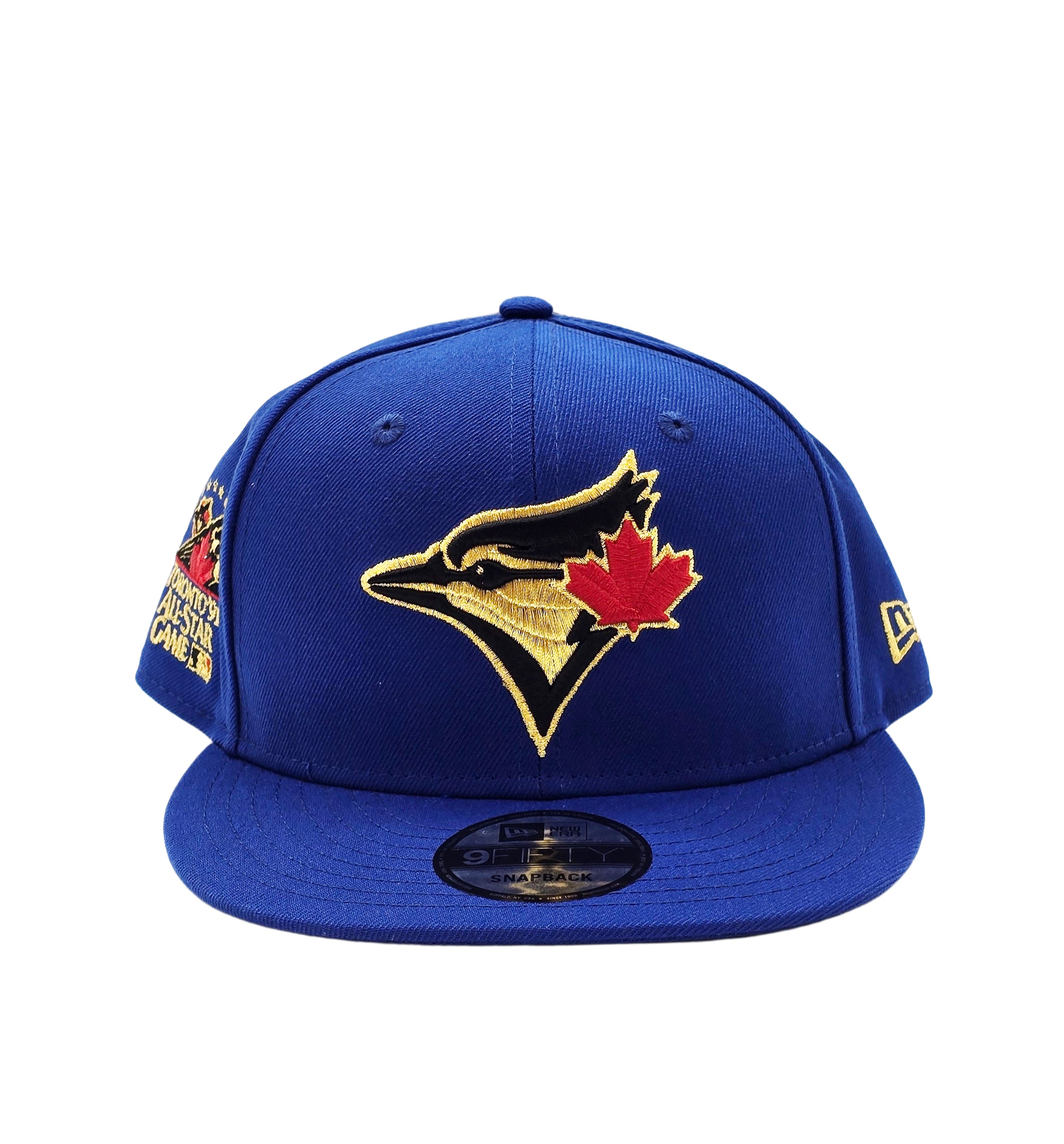 NEW ERA 9FIFTY MLB TORONTO 1991 ALL STAR GAME TORONTO BLUE JAYS ROYAL BLUE/GOLD SNAPBACK HAT