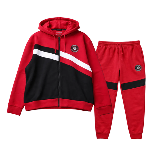 SEAN JOHN MEN'S BIG & TALL TRACK SET (RED)