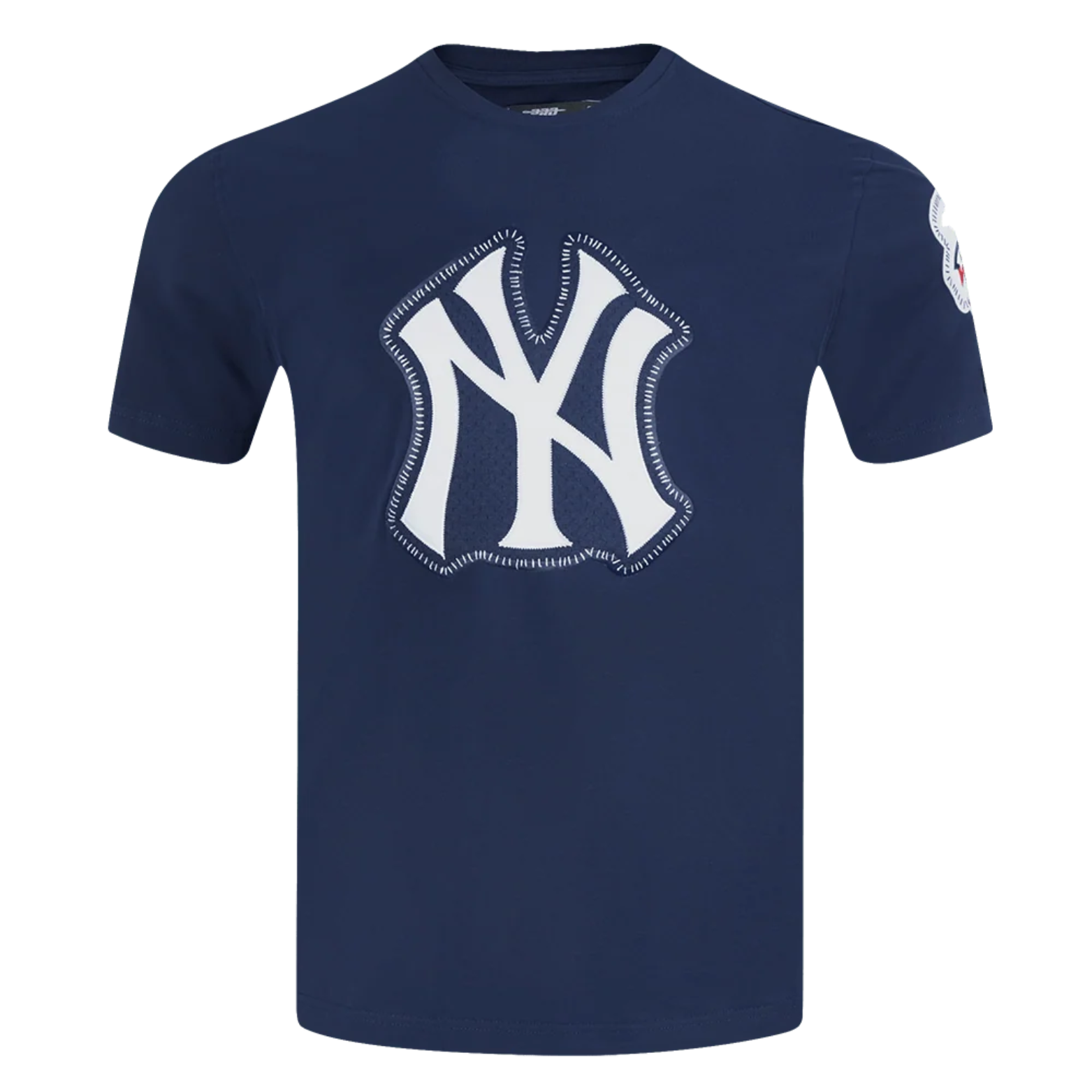 PRO STANDARD MEN'S MLB NEW YORK YANKEES DIY PICK STITCH SINGLE JERSEY NAVY BLUE T-SHIRT