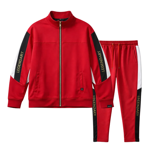 LEGENDARY EMBOSSED BIG & TALL TRACKSUIT