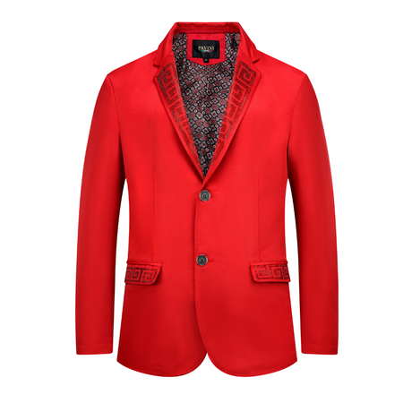 PAVINI MEN'S BLAZER JACKET (RED)