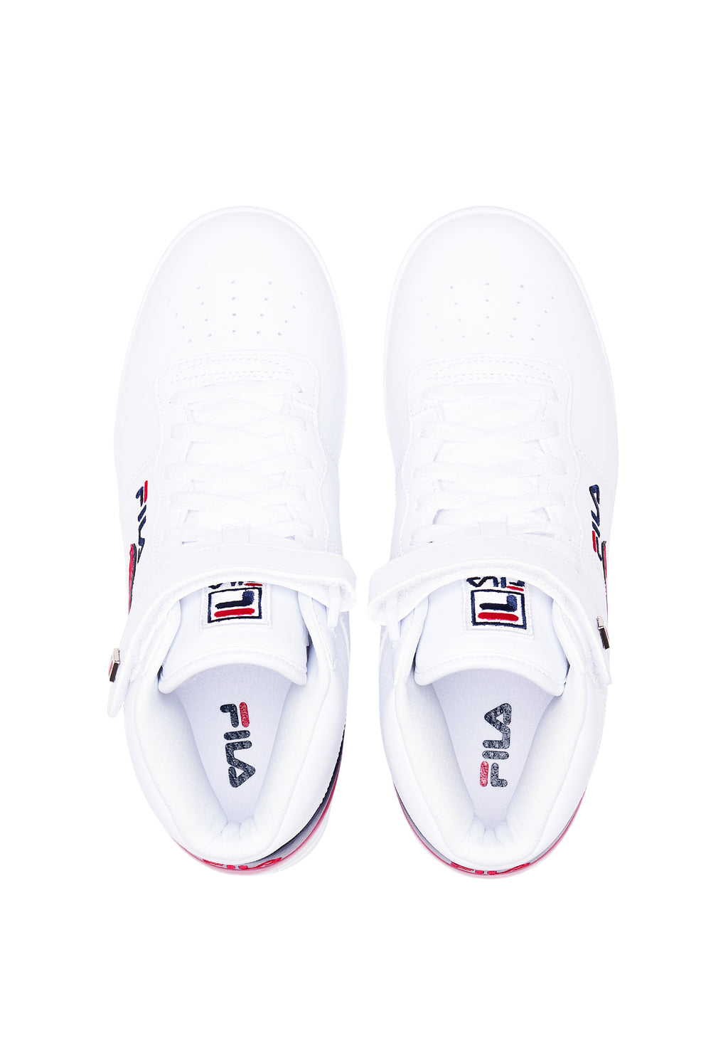 FILA WOMEN'S VULC 13 HIGH TOP SHOES (WHITE)