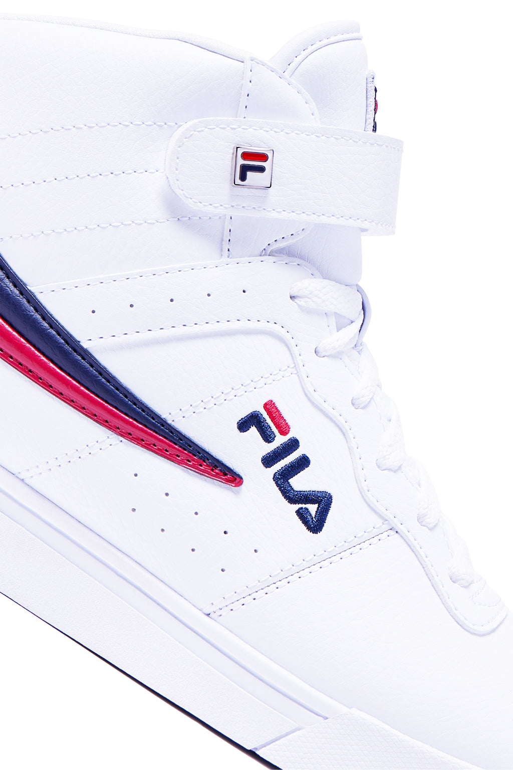 FILA WOMEN'S VULC 13 HIGH TOP SHOES (WHITE)