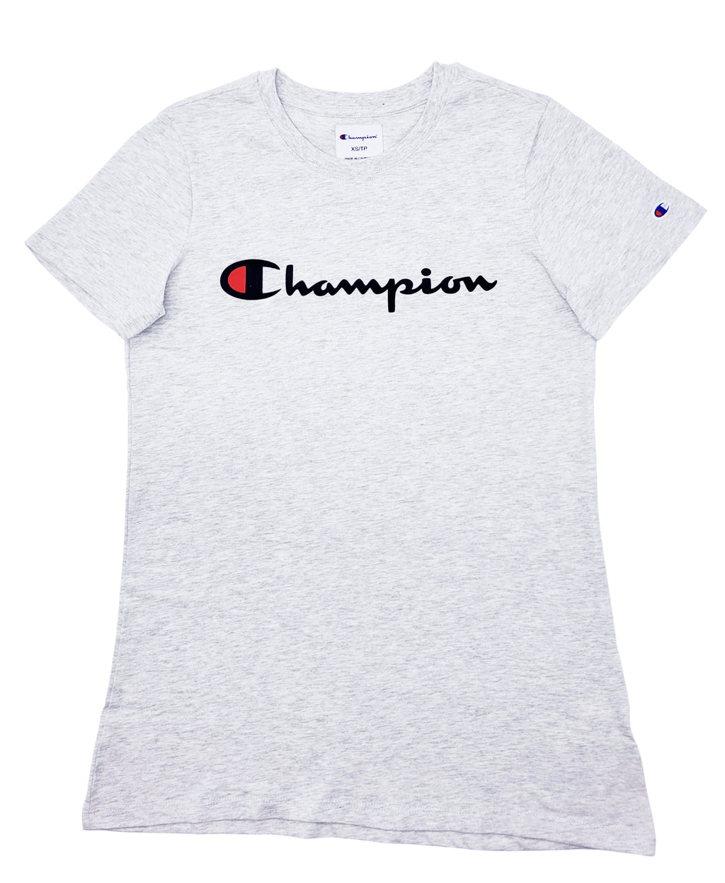 CHAMPION SCRIPT LOGO WOMEN TEE