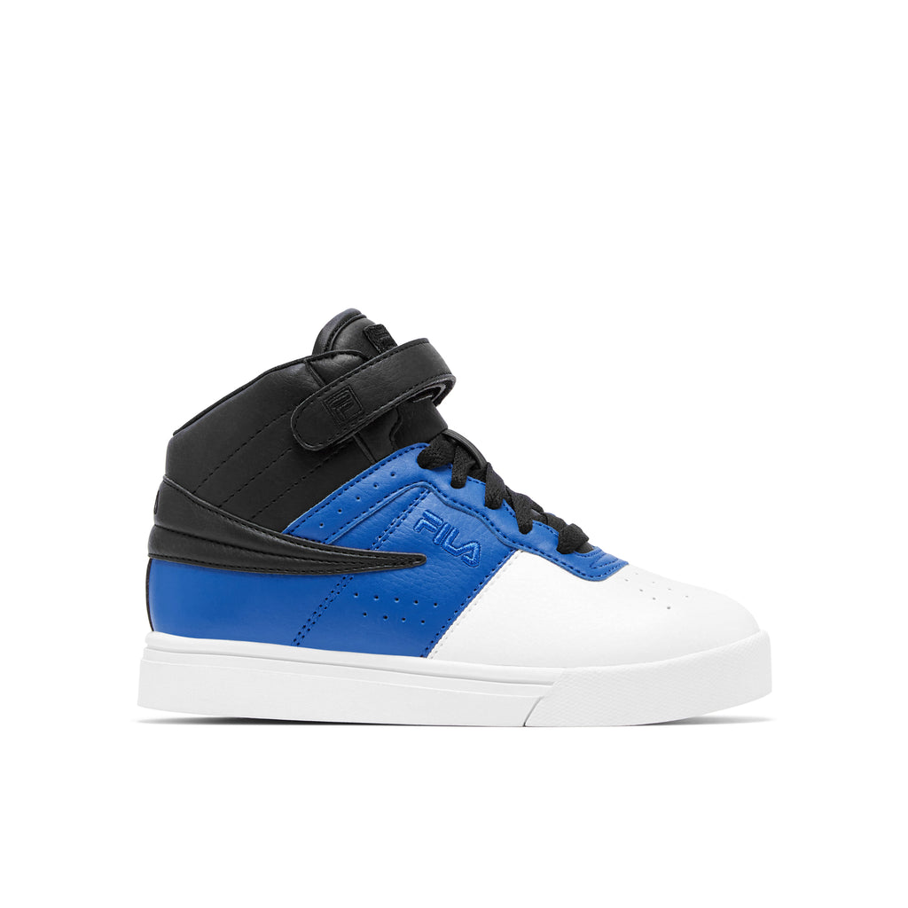 KIDS FILA VULC 13 BC HIGH TOP SHOES (BLUE/BLACK/WHITE)