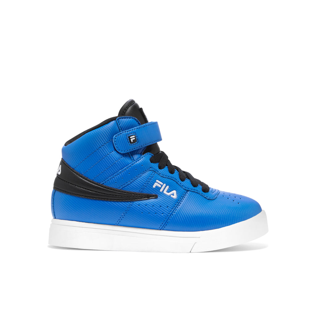 KIDS FILA VULC 13 DIAMO HIGH TOP SHOES (ROYAL BLUE)