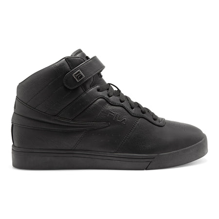 FILA MEN'S VULC 13 DISTRESS HIGH TOP SHOE (BLACK)