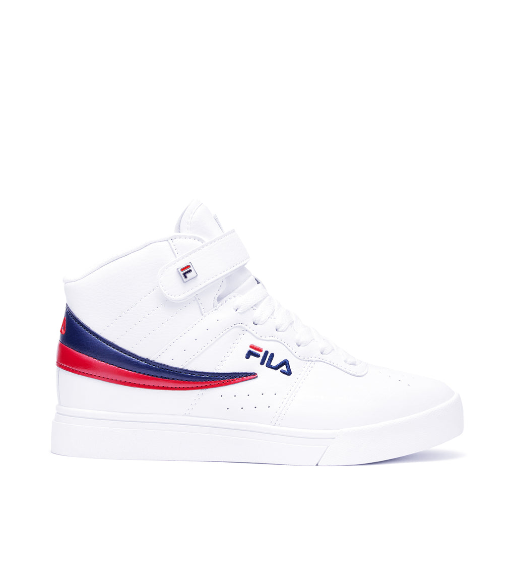 FILA WOMEN'S VULC 13 HIGH TOP SHOES (WHITE)