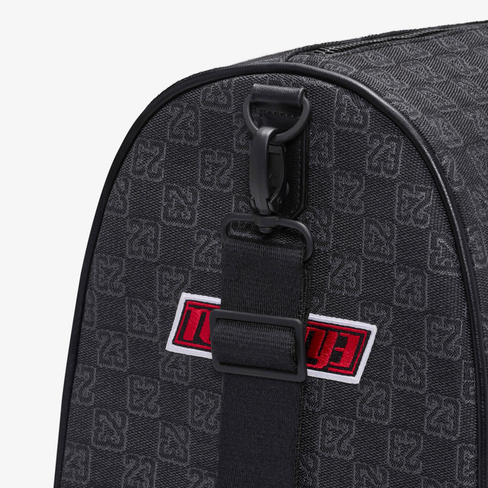 JORDAN MONOGRAM BLACK DUFFEL BAG