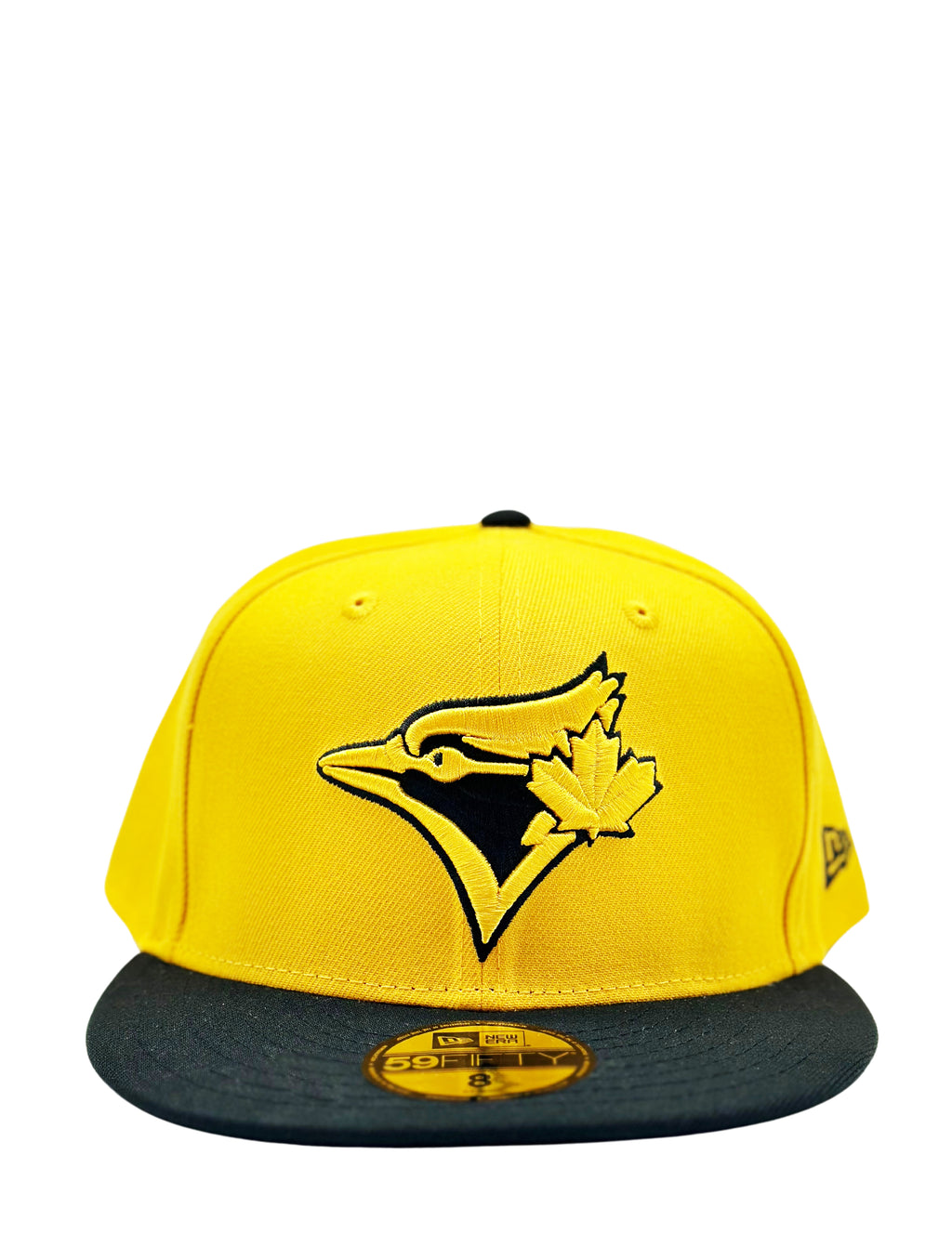 NEW ERA 59FIFTY TORONTO BLUE JAYS GOLD WITH BLACK FITTED HAT