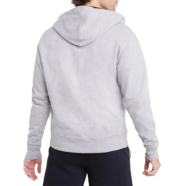 CHAMPION CORE LOGO ZIP-UP HOODIE (GREY)