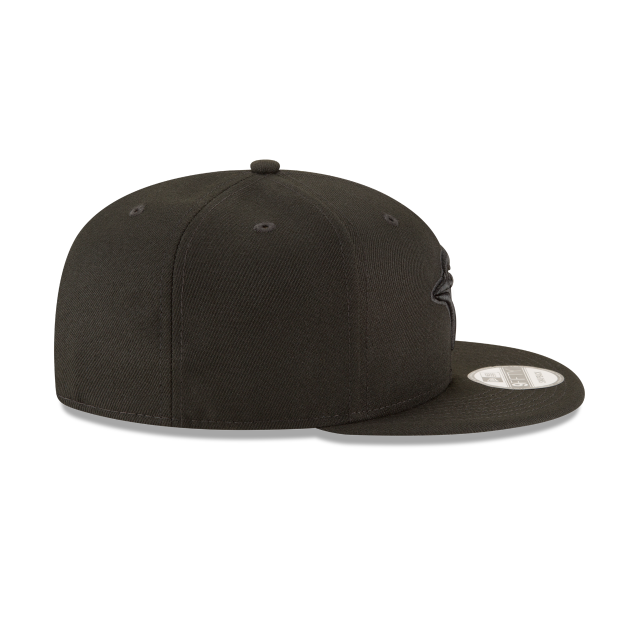9FIFTY TORJAY ALL BLACK BASIC SNAPBACK HAT