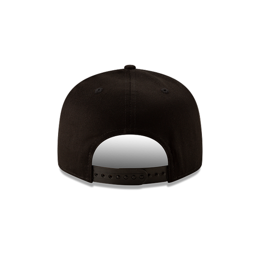 NEW ERA 9FIFTY PHILADELPHIA EAGLES BLACK SNAPBACK HAT