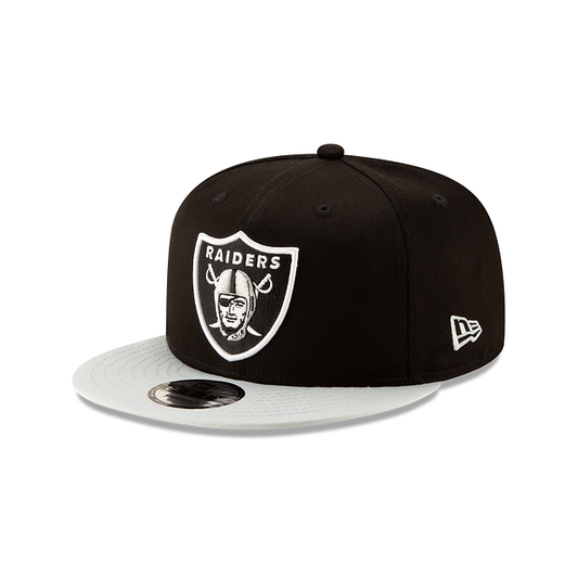 MEN'S 950 NFL LAS VEGAS RAIDERS BLACK/GREY BASIC SNAPBACK HAT
