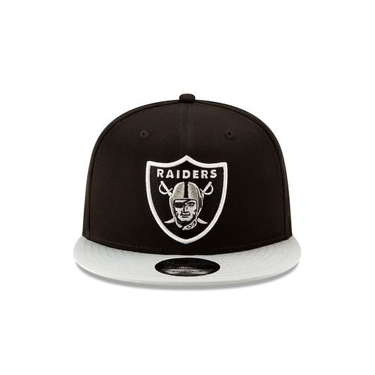 MEN'S 950 NFL LAS VEGAS RAIDERS BLACK/GREY BASIC SNAPBACK HAT