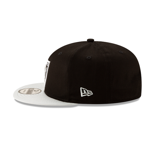 MEN'S 950 NFL LAS VEGAS RAIDERS BLACK/GREY BASIC SNAPBACK HAT
