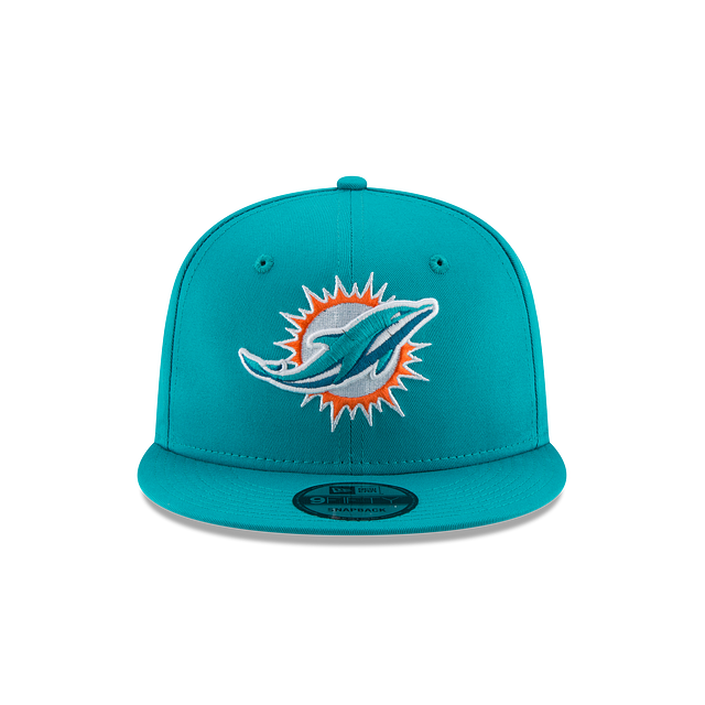 9FIFTY NEW ERA MIAMI DOLPHINS TEAL SNAPBACK HAT
