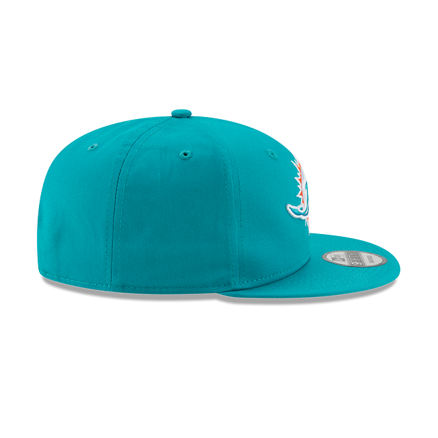 9FIFTY NEW ERA MIAMI DOLPHINS TEAL SNAPBACK HAT