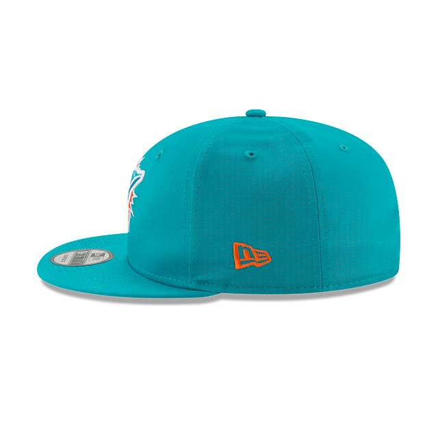 9FIFTY NEW ERA MIAMI DOLPHINS TEAL SNAPBACK HAT