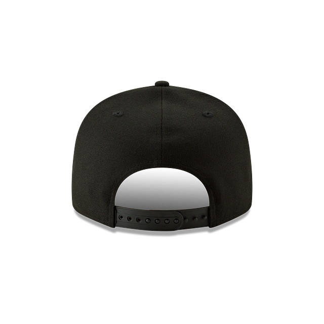 NEW ERA 9FIFTY NFL SAN FRANCISCO 49ERS ALL BLACK SNAPBACK HAT