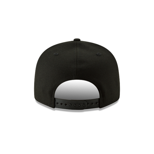 NEW ERA 9FIFTY NFL SAN FRANCISCO 49ERS ALL BLACK SNAPBACK HAT