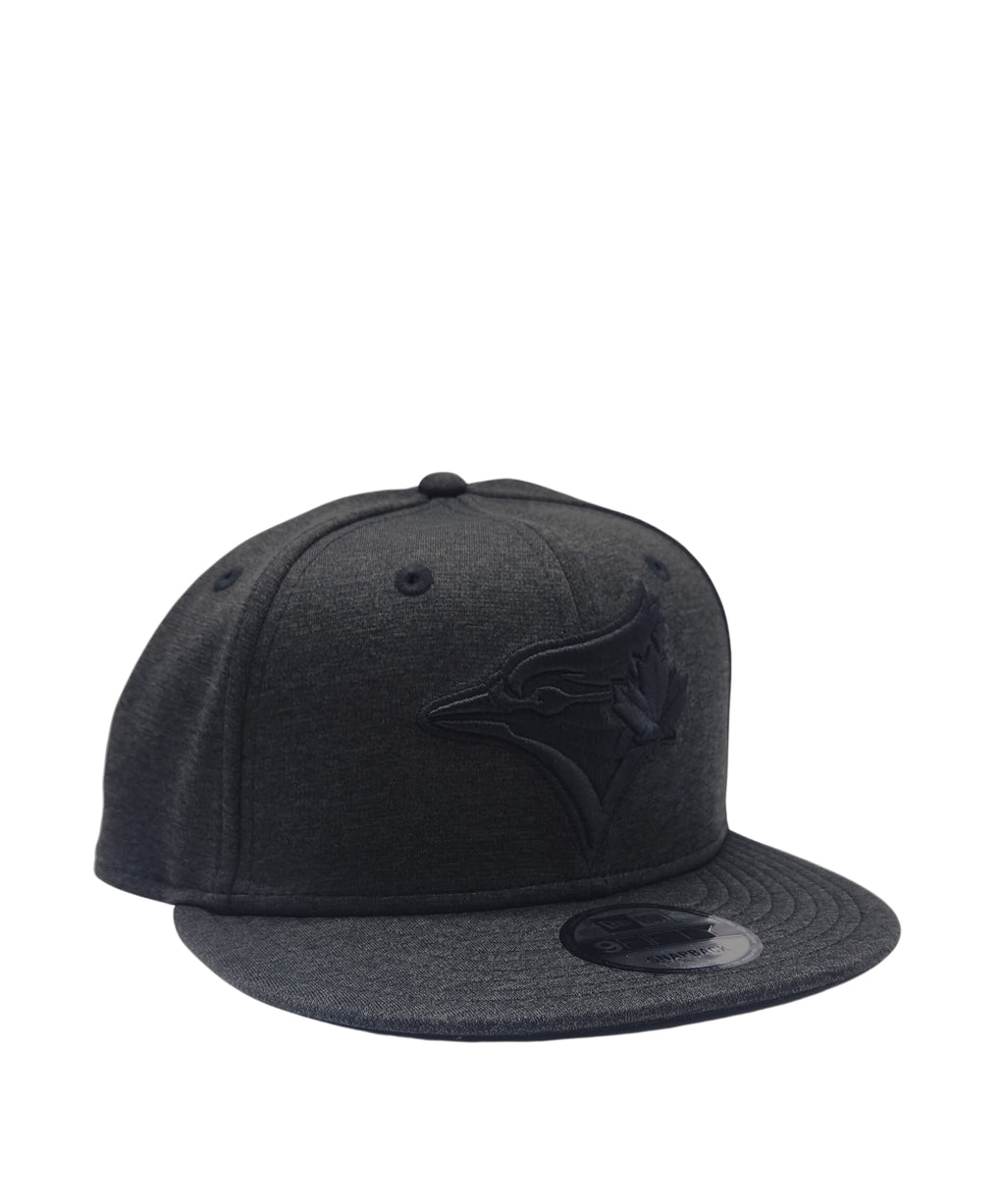 NEW ERA 9FIFTY TORONTO BLUE JAYS SHADOW TECH BLACK SNAPBACK HAT