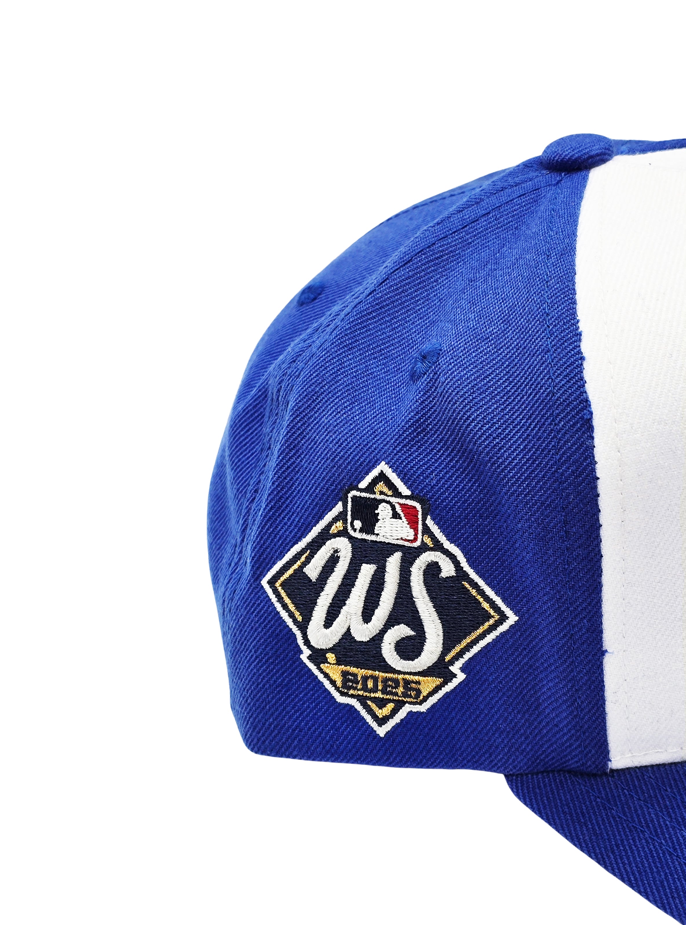 MITCHELL & NESS MLB TORONTO BLUE JAYS WORLD SERIES 2025 WHITE/ROYAL BLUE SNAPBACK CAP