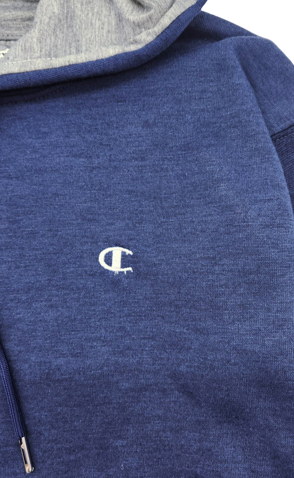 CHAMPION CORE LOGO HOODIE (NAVY)