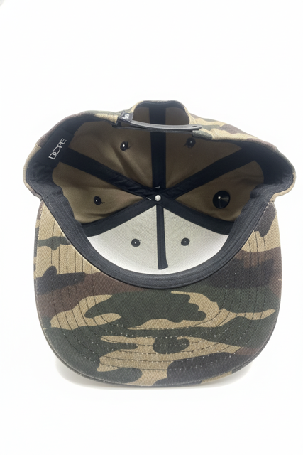 MEN'S DOPE LOGO CAMO SNAPBACK HAT
