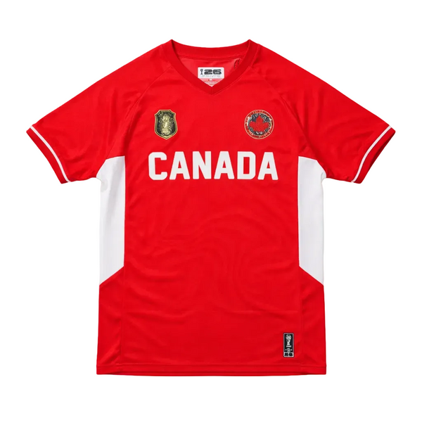 FIFA WORLD CUP 2026 CANADA NATIONAL TEAM UNISEX ADULT RED SOCCER JERSEY