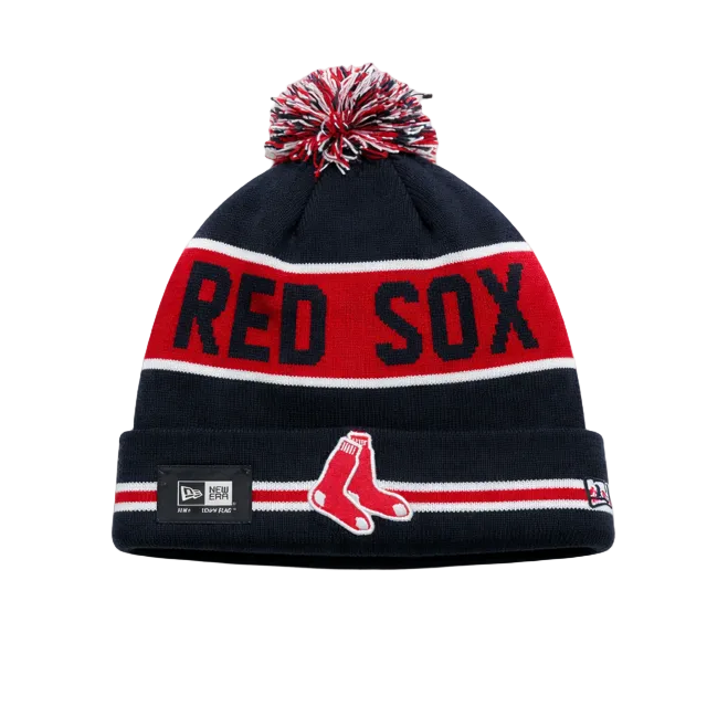 NEW ERA MLB BOSTON RED SOX BLACK & RED TOUQUE