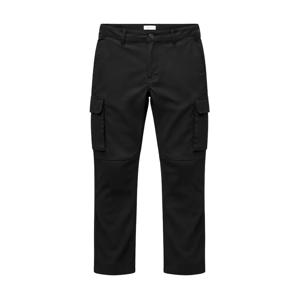 PROJEK RAW MEN'S BUNGEE RELAXED CARGO PANT (BLACK 148111)