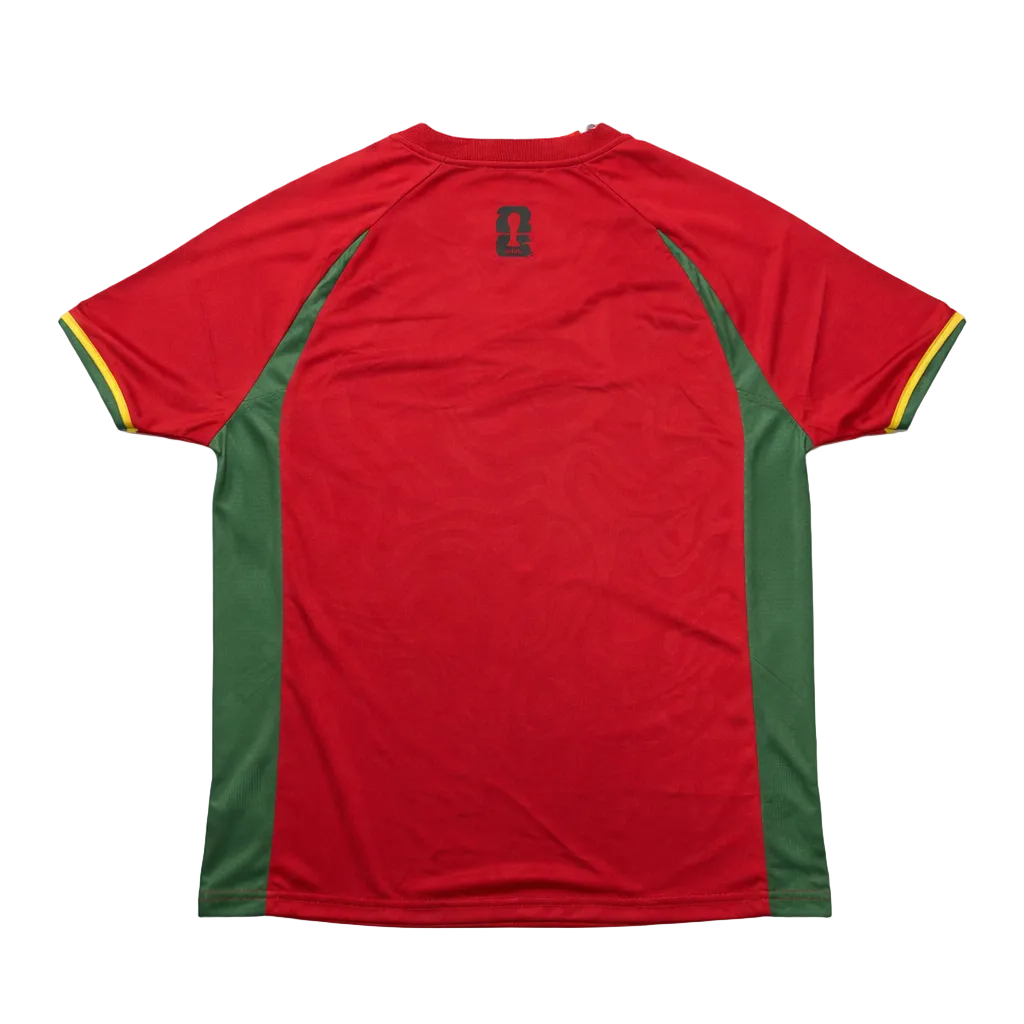 FIFA WORLD CUP 2026 PORTUGAL NATIONAL TEAM UNISEX ADULT MAROON RED SOCCER JERSEY