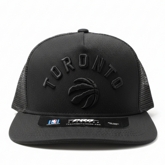 PRO STANDARD NBA TORONTO RAPTORS NEUTRAL PINCH FRONT TRUCKER SNAPBACK CAP