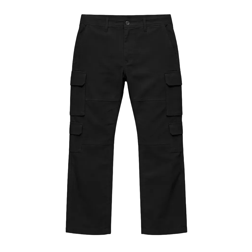 PROJEK RAW MEN'S BUNGEE LOOSE CARGO PANT (BLACK)