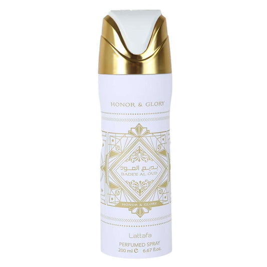 LATTAFA BADE'E AL OUD HONOR & GLORY UNISEX BODY SPRAY