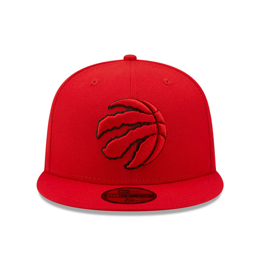 NEW ERA 59FIFTY TORONTO RAPTORS RED SCORED FITTED HAT