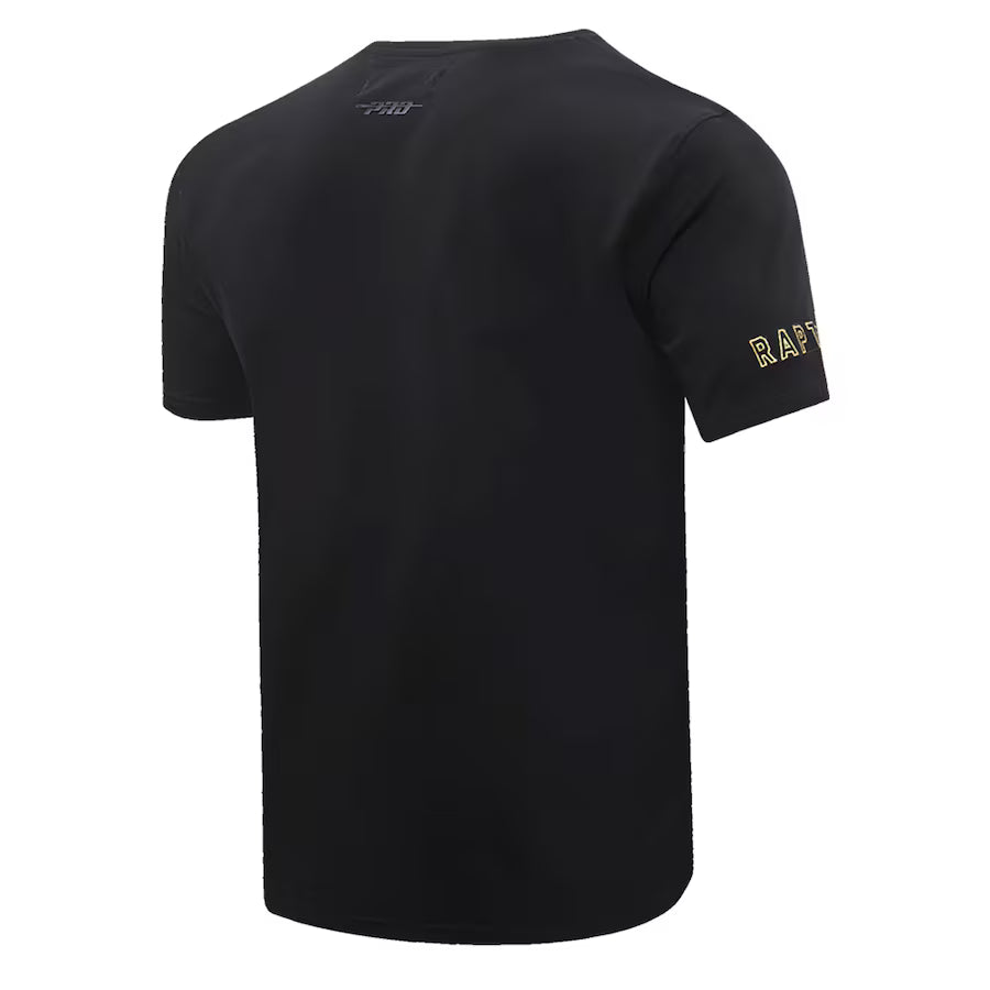 PRO STANDARD NBA TORONTO RAPTORS BLACK/GOLD MEN'S T-SHIRT