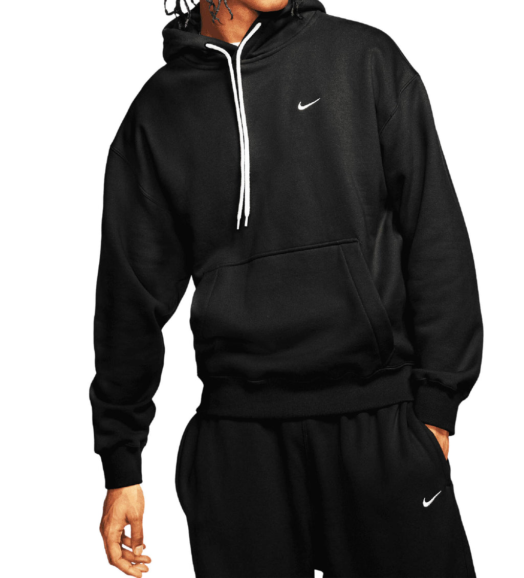 NIKE MEN'S 2 PIECE FLEECE TRACKSET (BLACK)