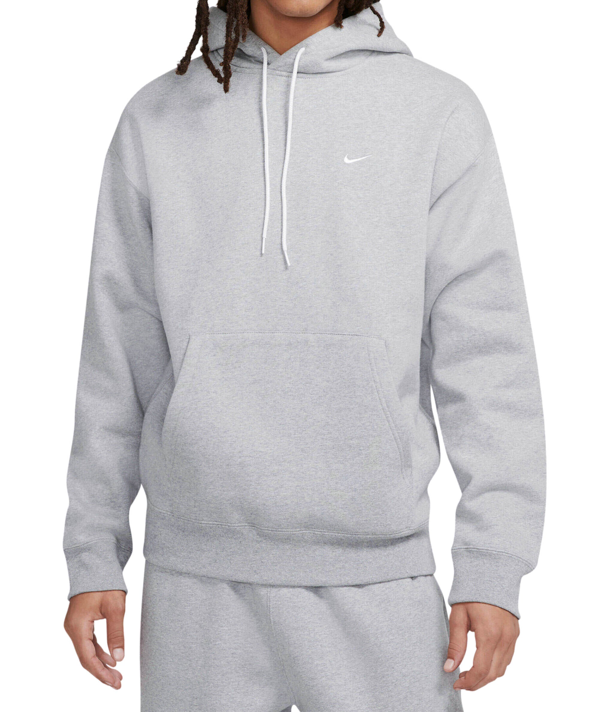 NIKE MEN'S 2 PIECE FLEECE TRACKSET (GREY)