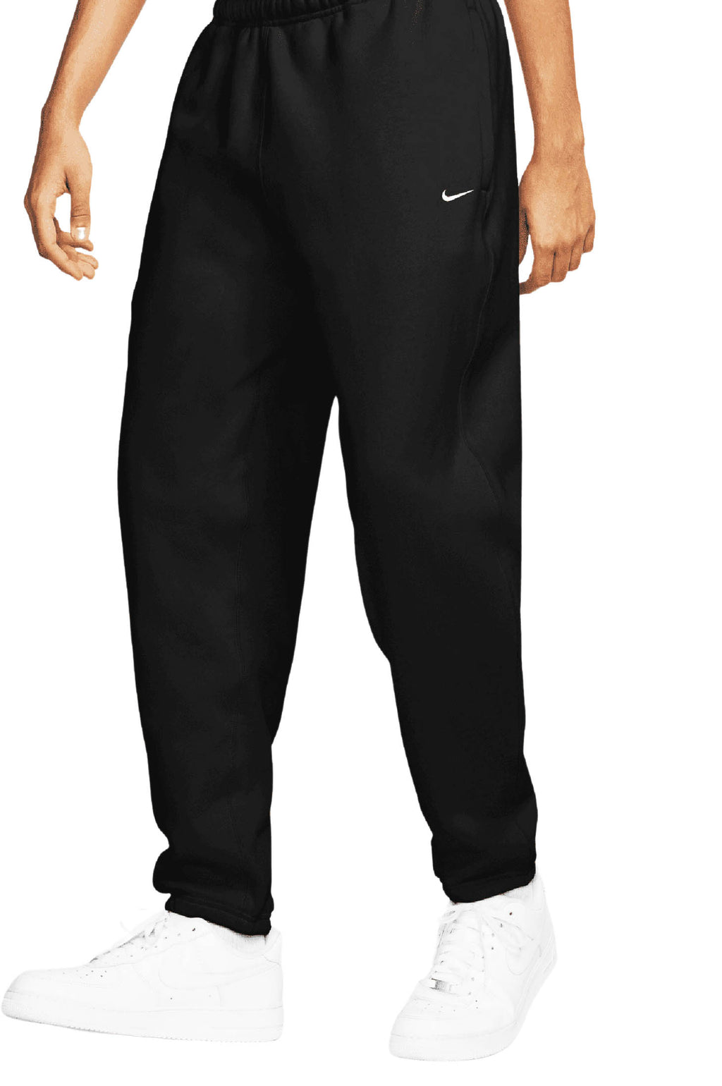 NIKE MEN'S 2 PIECE FLEECE TRACKSET (BLACK)