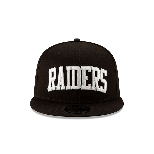 9FIFTY NEW ERA MEN'S NFL LAS VEGAS RAIDERS BLACK SNAPBACK HAT