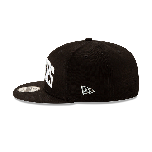 9FIFTY NEW ERA MEN'S NFL LAS VEGAS RAIDERS BLACK SNAPBACK HAT