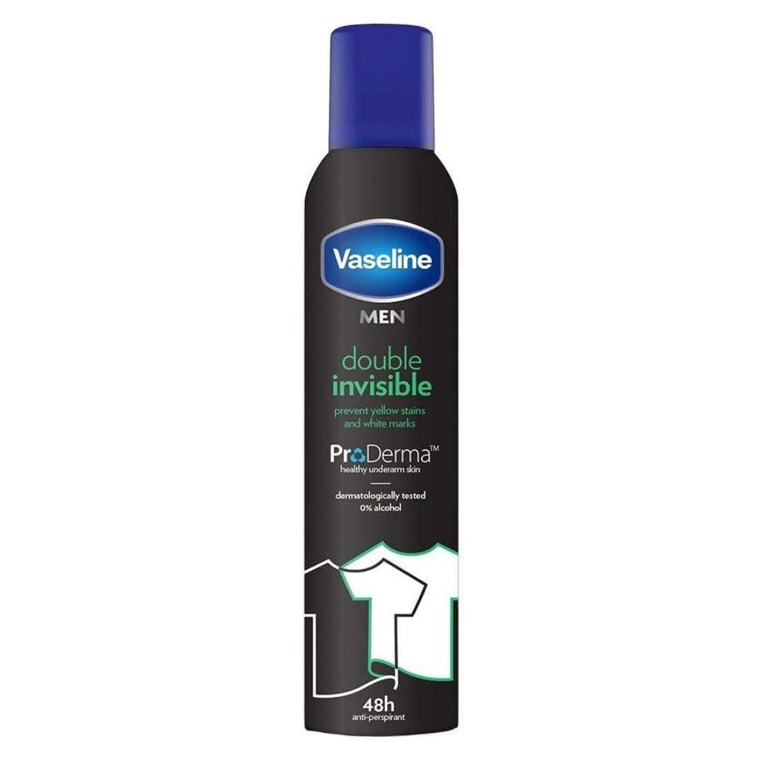 VASELINE DOUBLE INVISIBLE ANTI-PERSPIRANT DEODORANT FOR MEN