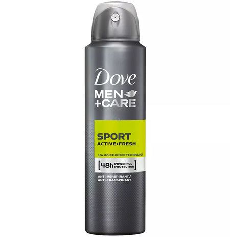 DOVE SPORT ACTIVE MEN'S BODY SPRAY